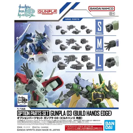 Gundam Option Parts Set Gunpla 3 (Build Hands Edge) Zestaw Modelu zdjęcie produktu