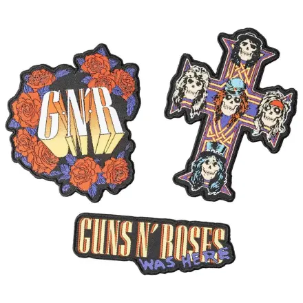 Guns N Roses zestaw 3 naszywek zdjęcie produktu