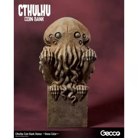 H.P. Lovecraft Cthulhu Mythos Coin Bank Statue Cthulhu (Stone Color) 24 cm / Statuetka Skarbonka termékfotója