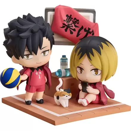 Haikyu!! Qset Mini-Figure 2-Pack Tetsuro Kuroo & Kenma Kozume 9 cm Figurki termékfotója