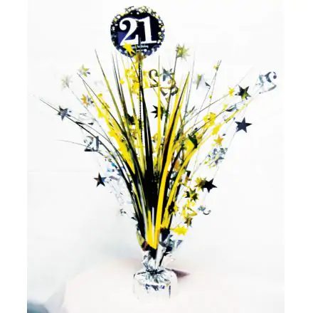 Happy Birthday Gold 21 Dekoracja Stołu 18 cali zdjęcie produktu
