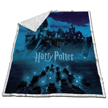 Koc Sherpa Harry Potter Arrival at Hogwarts 130x170cm zdjęcie produktu