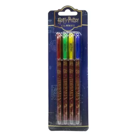 Harry Potter Długopisy Żelowe 4-Pack Colourful Crest zdjęcie produktu