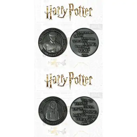 Harry Potter Kolekcjonerska Moneta 2-pak Dumbledore's Army: Neville & Luna Limitowana Edycja zdjęcie produktu