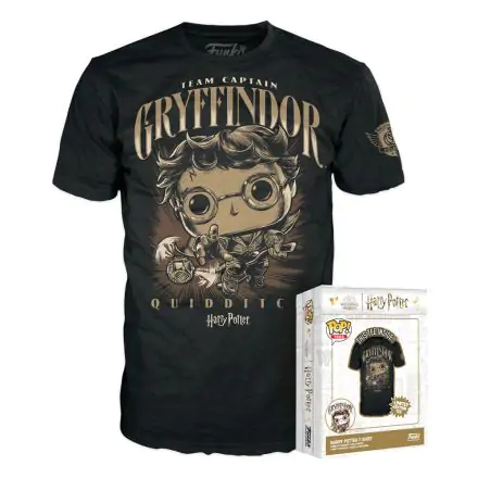 Harry Potter Funko Boxed Tee Quidditch Harry T-shirt termékfotója