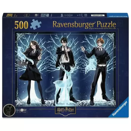 Harry Potter Świecące w ciemności Puzzle Jigsaw Glowing Patronus (500 pieces) zdjęcie produktu
