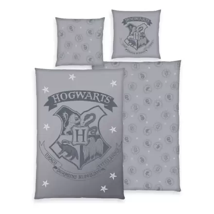 Harry Potter Duvet Set Szary 135 x 200 cm / 80 x 80 cm termékfotója