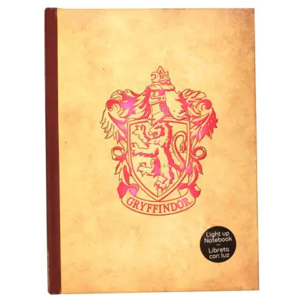 Harry Potter Gryffindor notebook z lampką zdjęcie produktu
