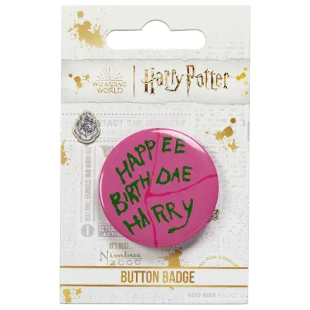 Harry Potter Happee Birthdae Cake przypinka guzikowa zdjęcie produktu