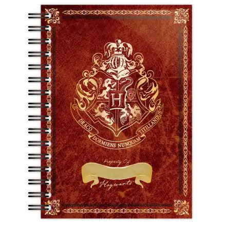 Notatnik A5 Harry Potter Hogwarts termékfotója