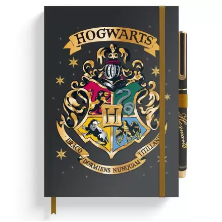 Harry Potter Hogwarts A5 notatnik premium + długopis termékfotója