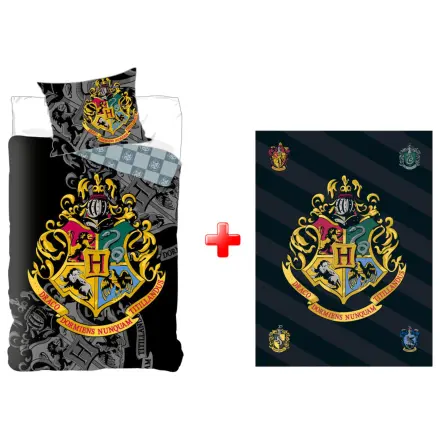 Harry Potter Houses Komplet pościeli i koca polarowego zdjęcie produktu