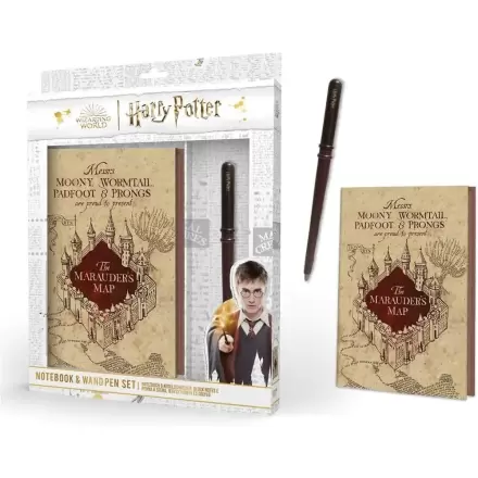 Harry Potter Notebook + zestaw długopisów w kształcie różdżki zdjęcie produktu