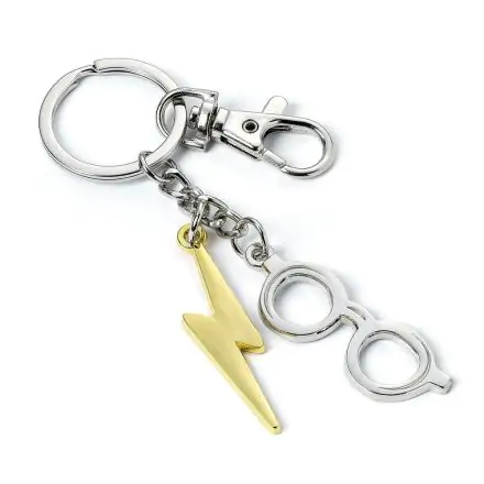 Brelok Harry Potter Lightening Bolt & Glasses (posrebrzany) zdjęcie produktu
