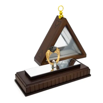 Replika 1/1 Pierścienia Lorda Voldemorta Horcrux z Harry'ego Pottera (pozłacany) zdjęcie produktu