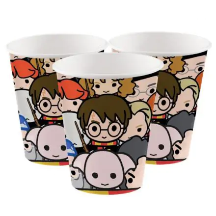 Harry Potter papierowe kubki 8 sztuk 250 ml zdjęcie produktu