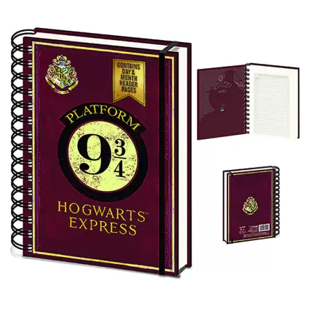 Harry Potter Platform 9 3/4 Notes A5 termékfotója