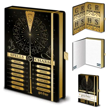 Harry Potter Spells & Charms Notatnik A5 ze Spinnerem zdjęcie produktu