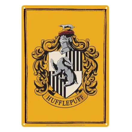 Harry Potter Tabliczka Blaszana Hufflepuff 21 x 15 cm zdjęcie produktu