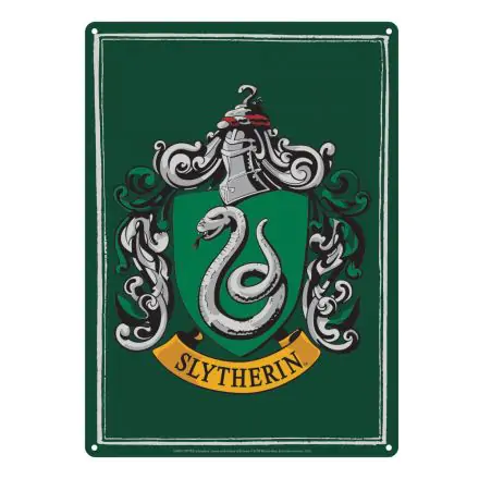 Harry Potter Tabliczka Metalowa Slytherin 21 x 15 cm zdjęcie produktu