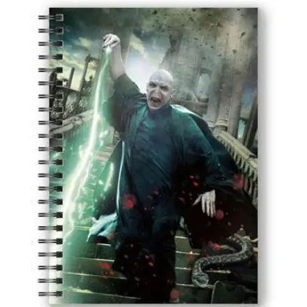 Notatnik Harry Potter z plakatem 3D-Effect Voldemorta zdjęcie produktu