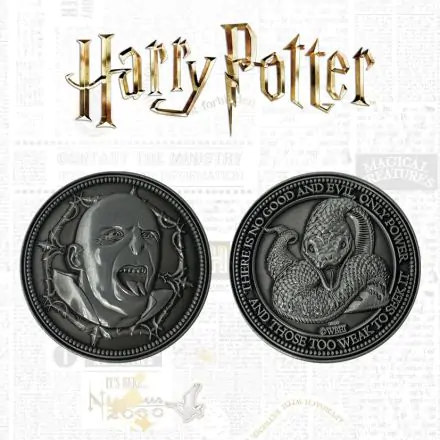 Harry Potter kolekcjonerska moneta Voldemort Limited Edition zdjęcie produktu