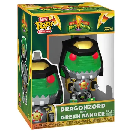 Funko Bitty POP! Bots figurka Power Rangers DragonZord z Green Rangerem zdjęcie produktu