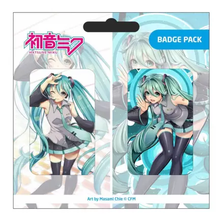 Hatsune Miku Przypinki Zestaw 2-Pack Set D termékfotója