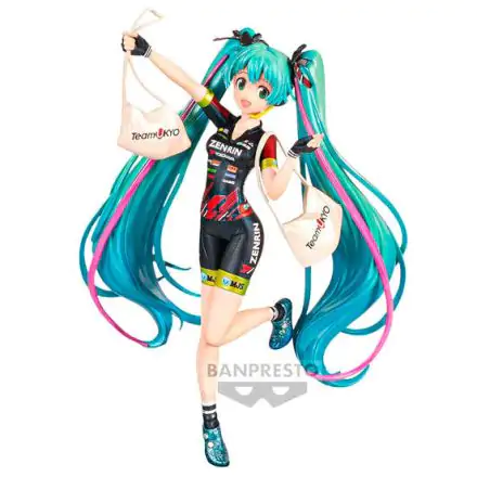 Hatsune Miku Banpresto Chronicle Hatsune Miku Racing 2019 figurka 17cm termékfotója