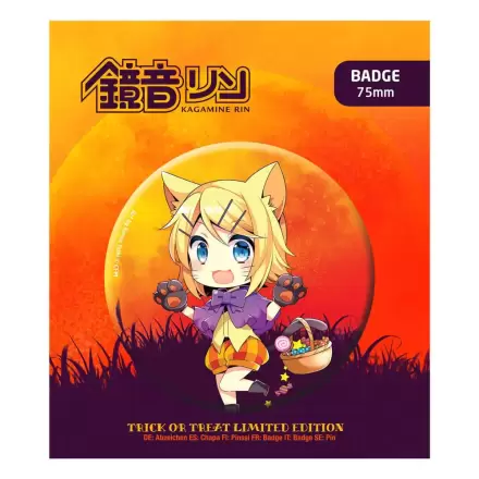 Przypinka Hatsune Miku Halloween Limited Edition Kagamine Rin termékfotója