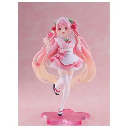 Hatsune Miku PVC Statua Newley Written Sakura Miku Japanese Cafe Ver. Reissue 18 cm zdjęcie produktu