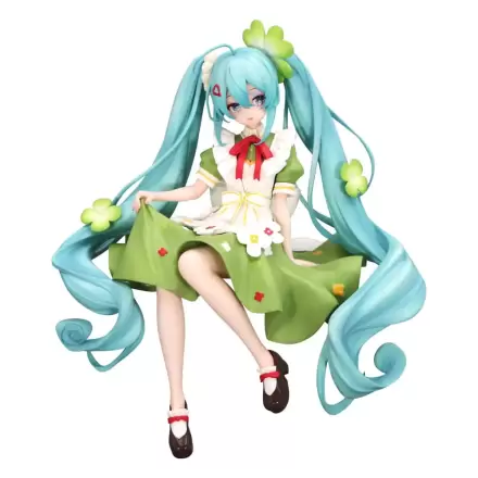 Hatsune Miku Noodle Stopper Statuetka PVC Flower Fairy Clover 15 cm termékfotója