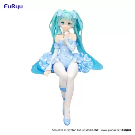 Hatsune Miku Noodle Stopper Statuetka PVC Flower Fairy Nemophila Pail Blue Color Ver. 15 cm termékfotója