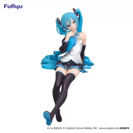 Hatsune Miku Noodle Stopper Statuetka PVC Kuroboshi Kouhaku Ver. (re-run) 14 cm termékfotója