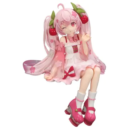 Hatsune Miku Noodle Stopper PVC Statua Sakura Miku 2025 Wink Ver. 14 cm zdjęcie produktu