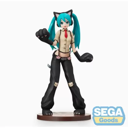 Hatsune Miku Project DIVA Arcade Future Tone SPM Figurka PVC Hatsune Miku Kitty Cat 23 cm termékfotója