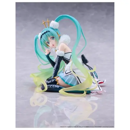 Hatsune Miku Taito Kuji PVC Figurka Racing Miku 2018 Ver. Runda 8 13 cm zdjęcie produktu