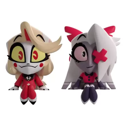 Hazbin Hotel Figurki Winylowe Charlie & Vaggie Monitor Buddiez zdjęcie produktu