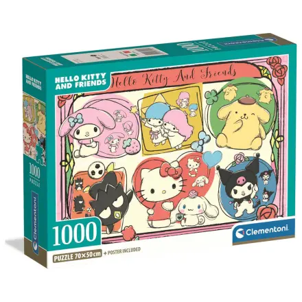 Hello Kitty 2 puzzle 1000 elementów zdjęcie produktu