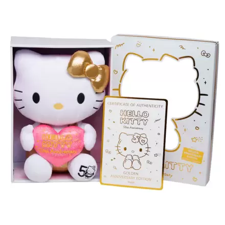 Pluszowa zabawka Hello Kitty z okazji 50. rocznicy, 30 cm zdjęcie produktu