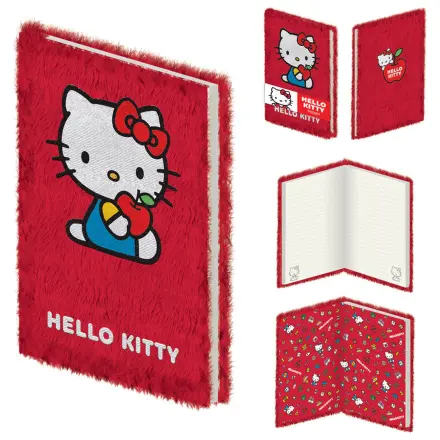 Hello Kitty A5 pluszowy notatnik zdjęcie produktu