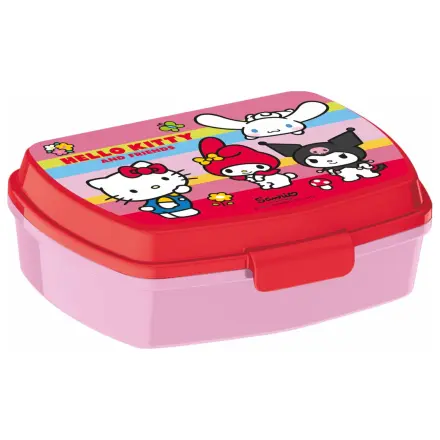 Hello Kitty and Friends Śmieszne Plastikowe Pudełko na Kanapki zdjęcie produktu