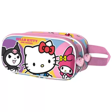 Hello Kitty and Friends Happy podwójny piórnik 3D zdjęcie produktu