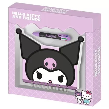 Hello Kitty and Friends Kuromi Dziennik i długopis zdjęcie produktu