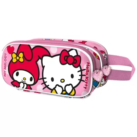 Hello Kitty and Friends Śliczny podwójny piórnik 3D zdjęcie produktu