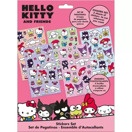 Hello Kitty and Friends Zestaw naklejek zdjęcie produktu