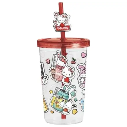 Hello Kitty and Friends Tumbler ze słomką American Diner Version zdjęcie produktu