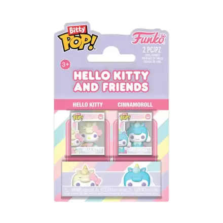 Hello Kitty Bitty Funko POP! Winylu Figurki 2-pak HK i Cinnamoroll zdjęcie produktu
