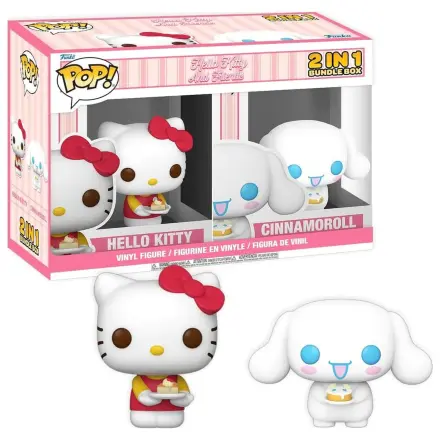 Funko POP Hello Kitty Ekskluzywne Pudełko Cinnamoroll & Hello Kitty z Tortem zdjęcie produktu