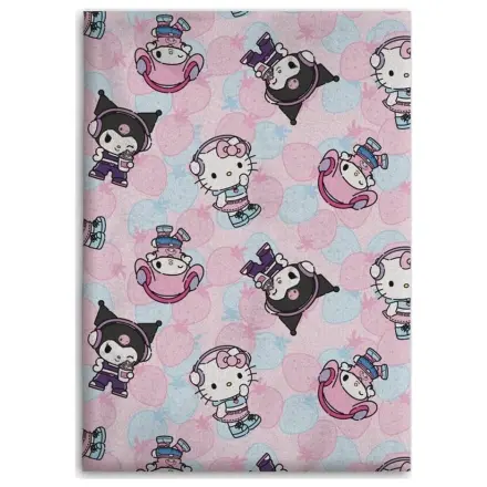 Hello Kitty Koc flanelowy 110x150cm zdjęcie produktu